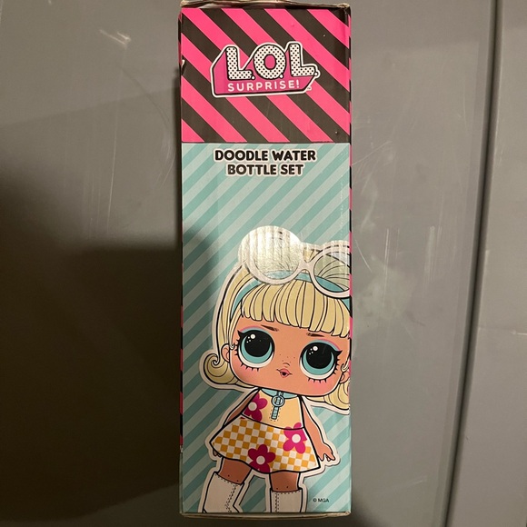 Lol surprise doodle water bottle set - Picture 4 of 4